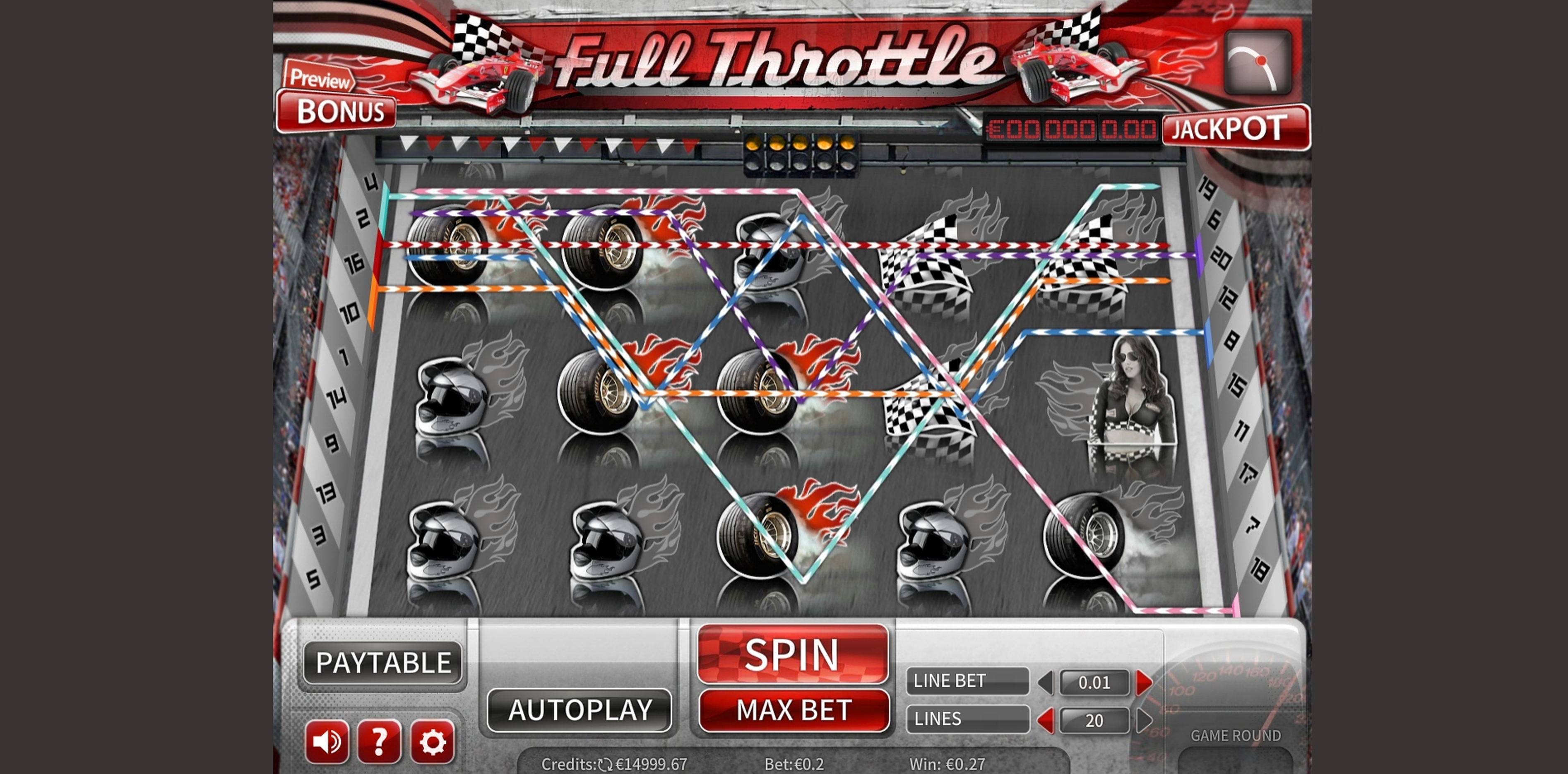 Win Money in Full Throttle Free Slot Game by XIN Gaming