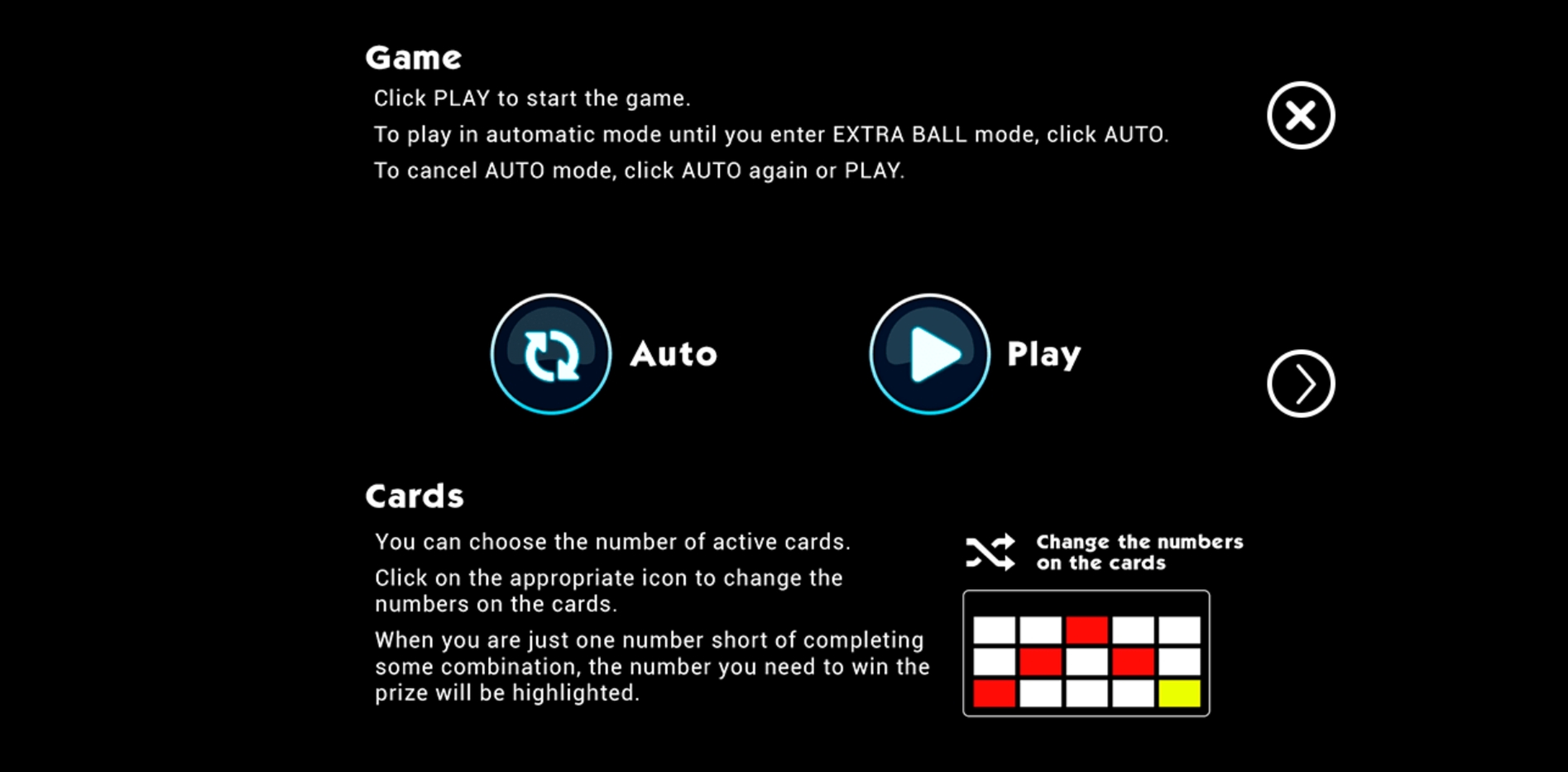 Info of Power 4 Bonus Slot Game by Zitro